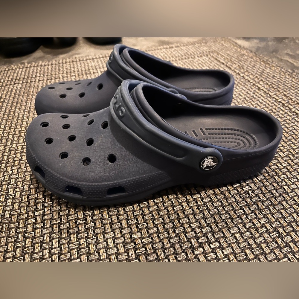 CROCS Dark Blue Classic Clogs